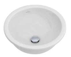 Villeroy & Boch Loop&Friends - Onderbouw Wastafel, Diameter 330 Mm, Met Overloop, Wit 61803301