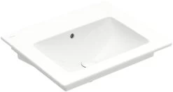 Villeroy & Boch Venticello - Wastafel 600x500 Mm, Met Overloop, Zonder Kraangat, Alpine Wit 41246201