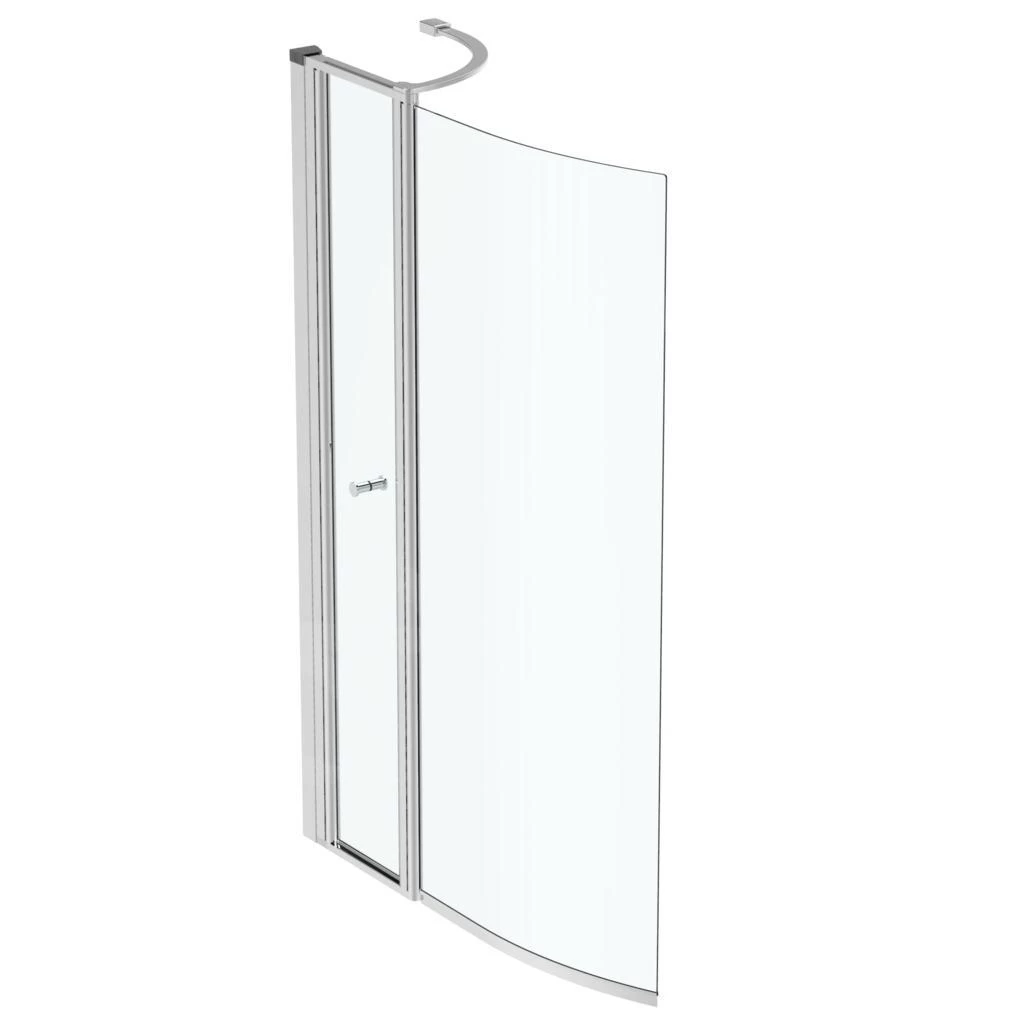 Ideal Standard Connect Air - Badscherm 890x1420 Mm, Zilver/helder Glas E1137EO 3 Ideal Standard Connect Air - Badscherm 890x1420 Mm, Zilver/helder Glas E1137EO