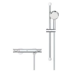 Grohe Grohtherm 1000 Performance - Douchekraan Met Thermostaat Opbouw, 2 Jets, Chroom 34783000 16 Grohe Grohtherm 1000 Performance - Douchekraan Met Thermostaat Opbouw, 2 Jets, Chroom 34783000 -Badkamer Paradijs f91be955f289cb67c26bbc3f
