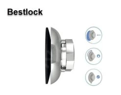 Compactor Bestlock - Handdoekring Met Zuignap, Chroom RAN4699 -Badkamer Paradijs fa568138edb743d4e903abf7