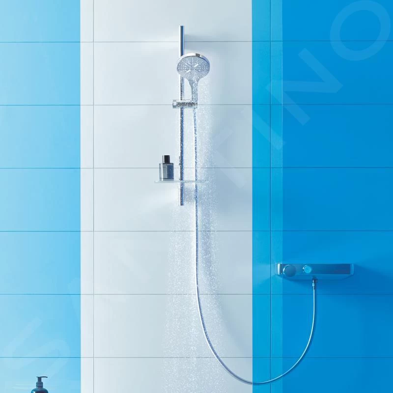 Grohe Rainshower SmartActive - Douchestang Met Planchet, 900 Mm, Chroom 26603000 7 Grohe Rainshower SmartActive - Douchestang Met Planchet, 900 Mm, Chroom 26603000 - Afbeelding 5