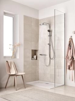 Grohe Vitalio Start - Doucheset 250 Met Omstelling, 9,5 L/min, 1jet, Chroom 26817000 -Badkamer Paradijs fb939d9155fb3bce02b10968