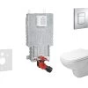 Grohe Uniset - Complete Toiletset, Wand-wc + D-Code Toiletzitting, Rimless, SoftClose, + Bedieningsplaat Skate Cosmo, Chroom 38643SET-KK -Badkamer Paradijs fd4f8b66007ff4dedd603085