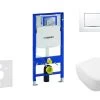 Geberit Duofix - Toiletset Met Sigma30 Bedieningsplaat, Wit/glanzend Chroom + Villeroy Boch Hangend Toilet En Wc Bril, DirectFlush, SoftClose, CeramicPlus 111.300.00.5 NI5 -Badkamer Paradijs fdcb715ab9e3f9ca11061cdf