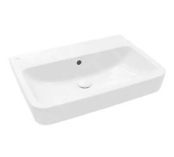Villeroy & Boch O.novo - Wastafel 650x460 Mm, Met Overloop, Zonder Kraangat, Alpine Wit 4A416701